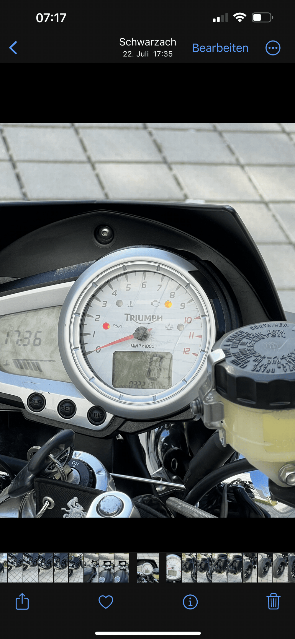 Motorrad verkaufen Triumph Speed Triple 1050 Ankauf